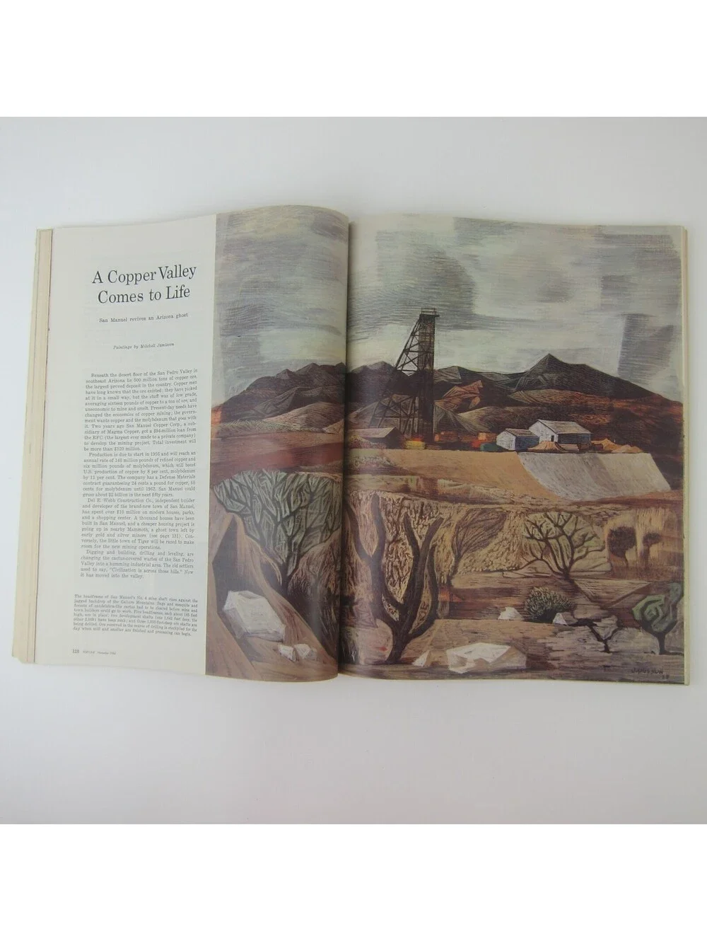 Vintage FORTUNE Magazine November 1954 Olin-Matheson RCA Brazil & American Sugar